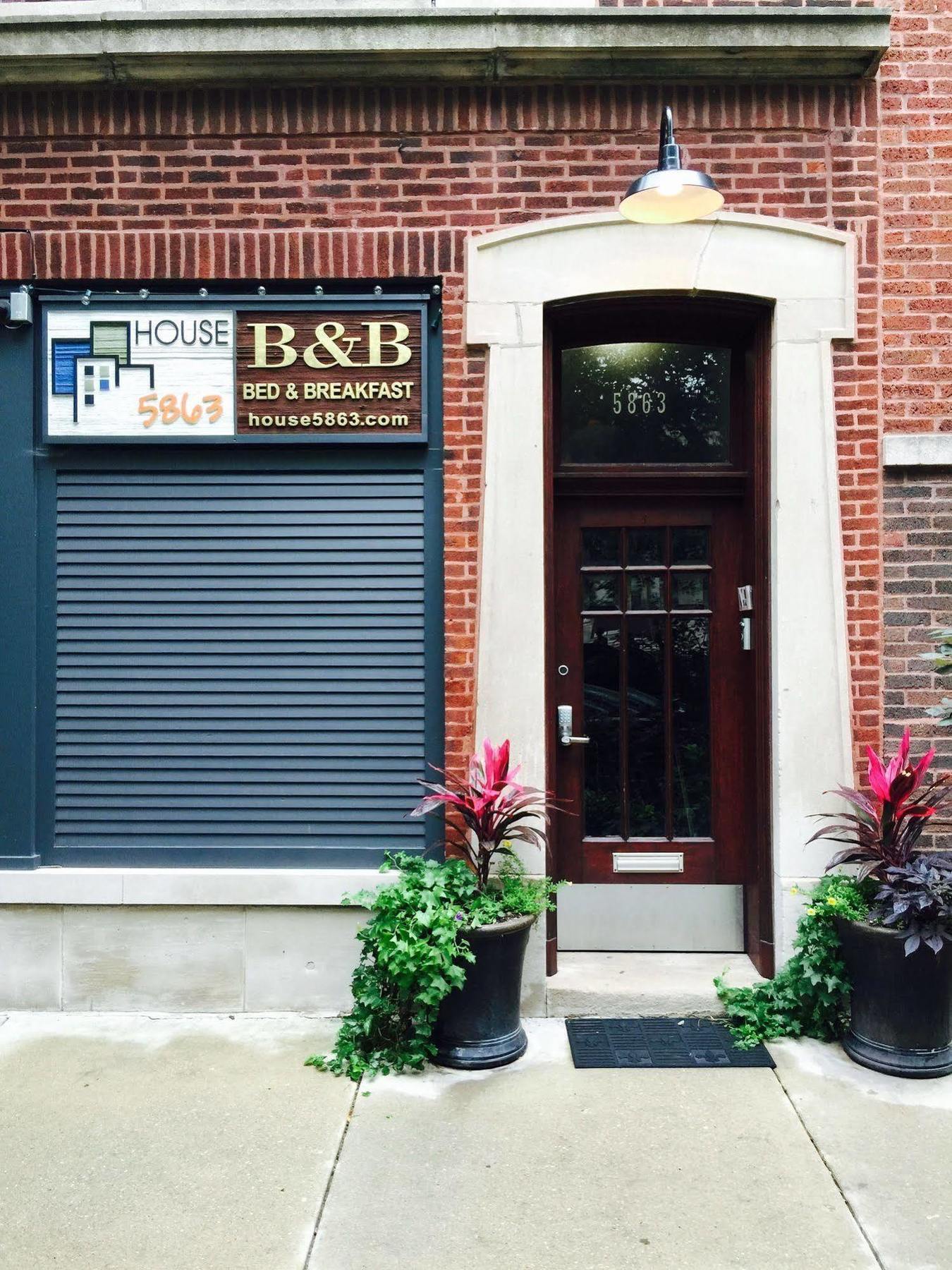 House 5863- Chicago'S Premier Bed And Breakfast Zewnętrze zdjęcie
